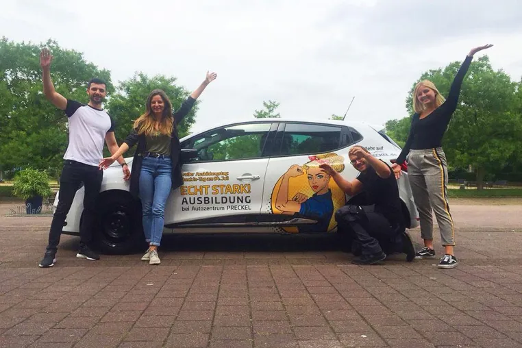 Bild: Ausbildung: Autozentrum Preckel nimmt erstmals am CheckIn Tag in Krefeld teil