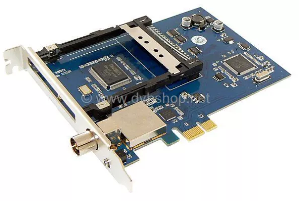 Bild: DVBSHOP mit neuer TV-Karte: Mystique TeCaBiX-T2C Xpress CI