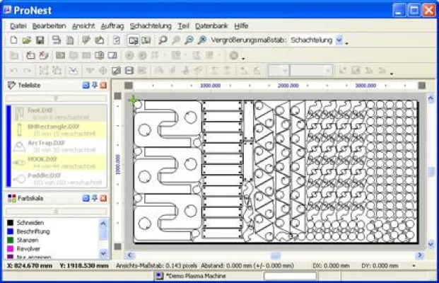 Bild: Optimierte Laser-Unterstützung von ProNest findet Anklang bei Anwendern