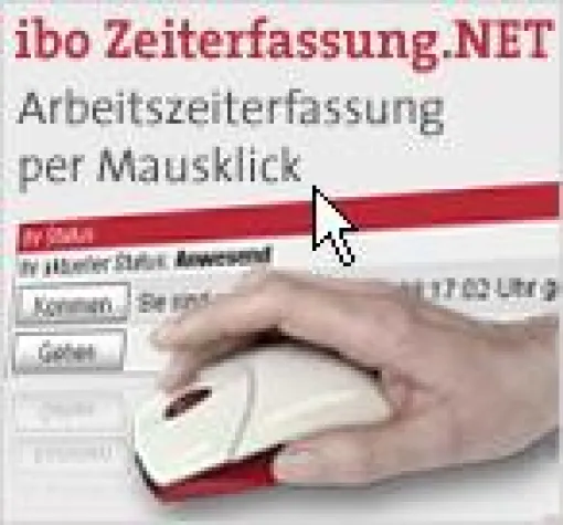 Bild: Messe Personal 2010 - ibo stellt neue Software zur Arbeitszeiterfassung vor