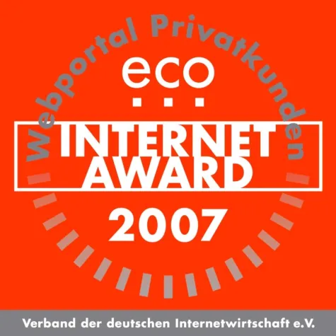 Bild: myTV.de gewinnt den Internet-Preis 2007 des eco-Verbandes