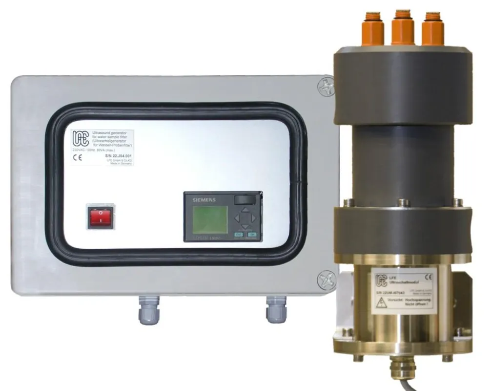 Ultraschall-Reinigungssystem für Prozess-pH-Elektroden von LFE