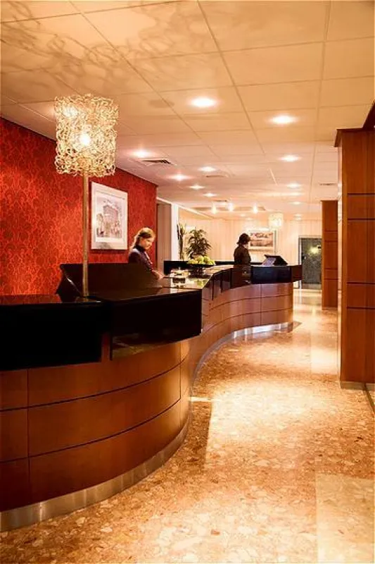Stilvoll: Die Lobby im Bilderberg Europa Hotel Scheveningen