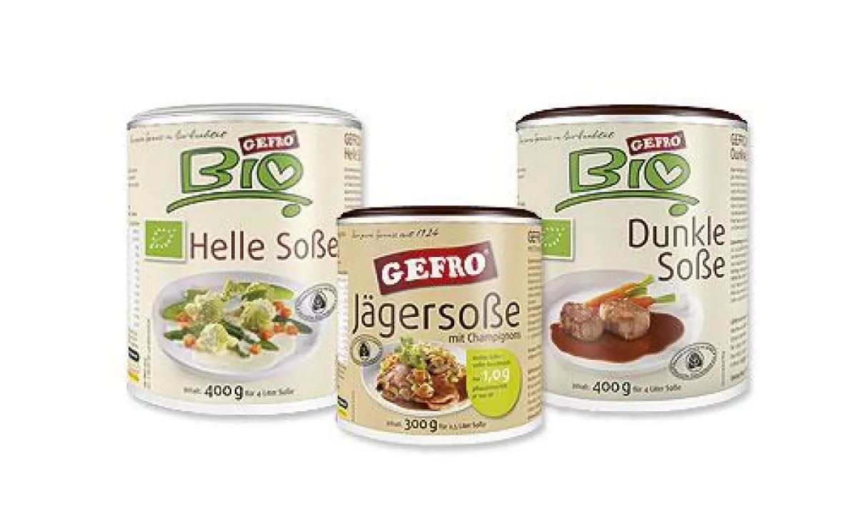 GEFRO-Soßentrio für Lieblingssoßen