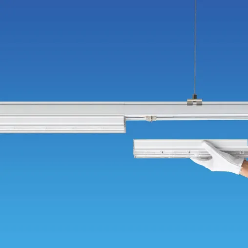 Bild: LEDs at work – Modulares ChiliconValley LED Lichtbandsystem