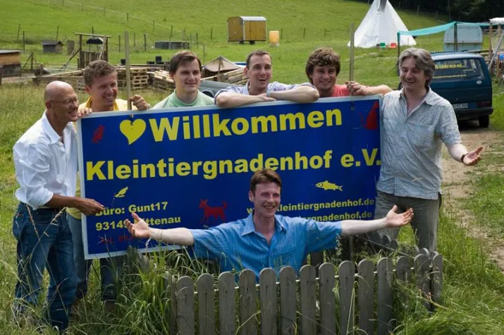 Bild: Captain Cook und seinen singenden Saxophone im Kleintiergnadenhof