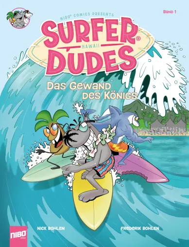 Vater & Sohn veröffentlicht Comic „Surfer Dudes“ – Ein lustiges Surf-Abenteuer aus Köln Bild: Vater & Sohn veröffentlicht Comic „Surfer Dudes“ – Ein lustiges Surf-Abenteuer aus Köln