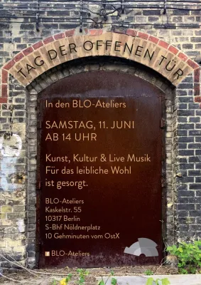 Die Blo-Ateliers laden am 11. Juni 2016 ab 14:00 Uhr zum 13. Tag der offenen Tür Bild: Die Blo-Ateliers laden am 11. Juni 2016 ab 14:00 Uhr zum 13. Tag der offenen Tür