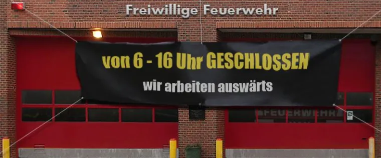 Bild: Wenn auf Worte Taten folgen