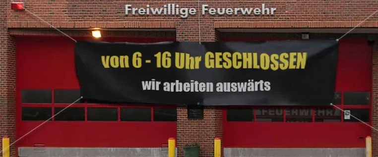 Bild: Wenn auf Worte Taten folgen