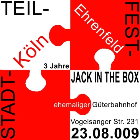 Bild: Ehrenfelder Stadtteilfest auf der Brache des ehemaligen Güterbahnhofs Köln-Ehrenfeld