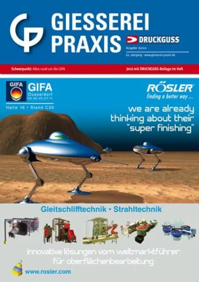 Die GIESSEREI-PRAXIS als digitale Zeitschrift