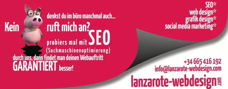 Bild: Serviceoffensive: Lanzarote Webdesign kommt ins Rennen