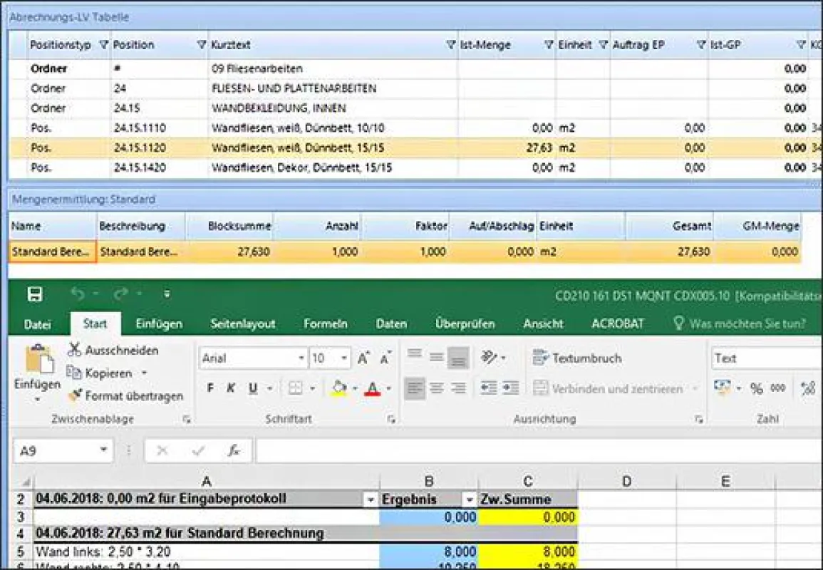 Excel-Integration