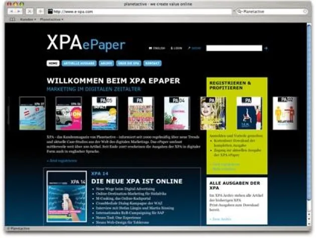 Bild: Planetactive Magazin XPA erscheint jetzt auch als ePaper