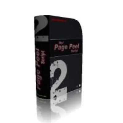 Bild: Hot Page Peel Script 2 jetzt mit Video-PagePeel & PagePeel-Spezialeffekte