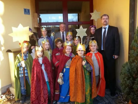 Bild: Sternsinger aus Röhrmoos bedanken sich