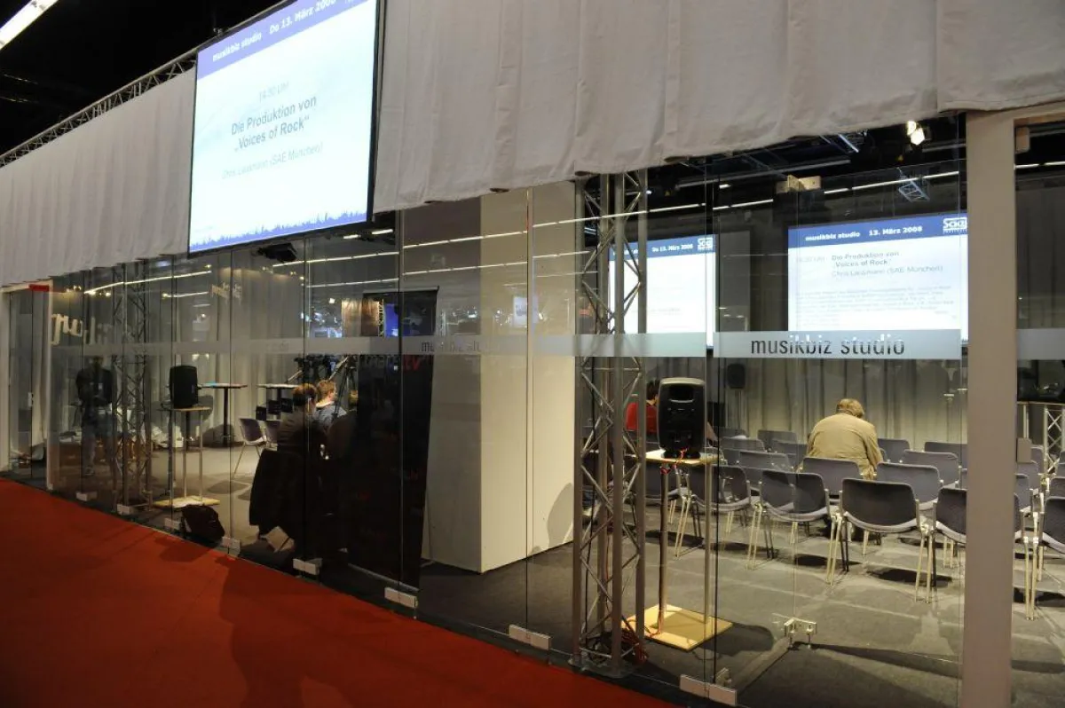 Musikbiz Studio auf der Musikmesse