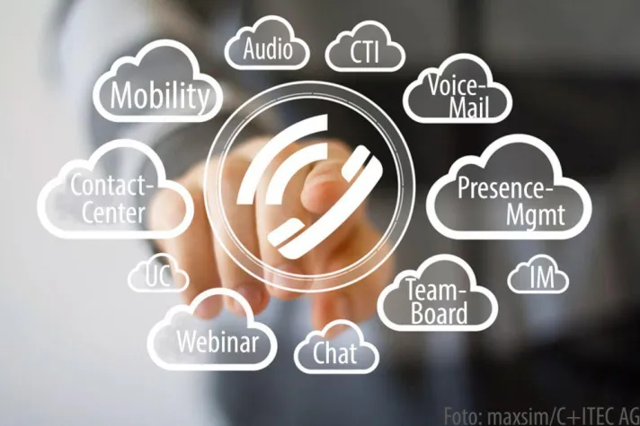Bild: C+ITEC AG bietet UC-Funktionen aus der Cloud oder On-Premise an - Telefonieren geht in die nächste Runde