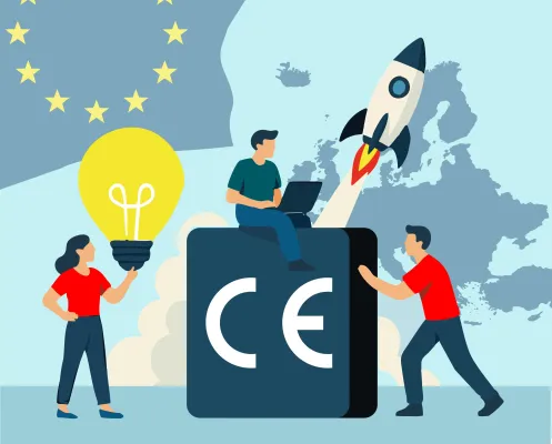 Bild: industrialpartners GmbH bietet Start-ups umfassende Unterstützung bei der CE-Kennzeichnung