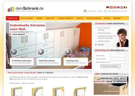 Möbel nach Maß - einfach planen, aufbauen und freuen Bild: Möbel nach Maß - einfach planen, aufbauen und freuen