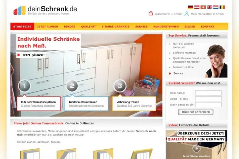 Bild: Möbel nach Maß - einfach planen, aufbauen und freuen