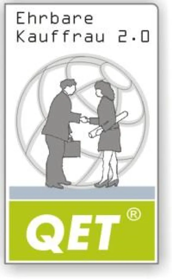 Werte-Emblem Ehrbare Kauffrau 2.0