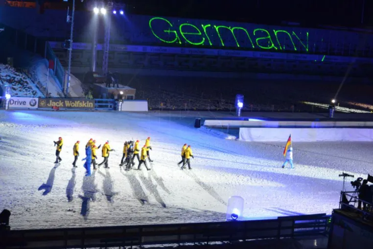 Bild: IBU Worldchampionships Biathlon 2013 - Nove Mesto na Morave in farblicher Pracht