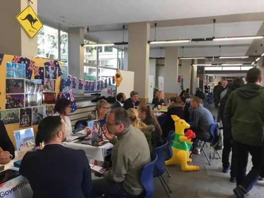 Bild: Informationsveranstaltung zum Thema High School Aufenthalt im Ausland