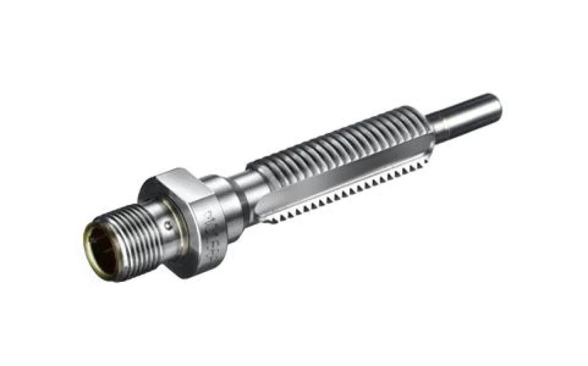 Temperatursensor mit 4-Pin-Rundsteckverbinder M12 (A-kodiert, entsprechend IEC 61076-2-101)