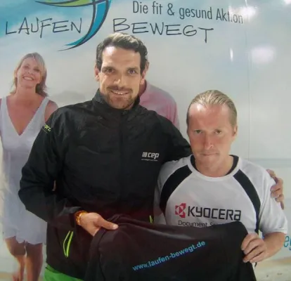 Bild: Auf das Laufband, fertig, los: Große fit & gesund Aktion LAUFEN BEWEGT tourt durch Deutschland