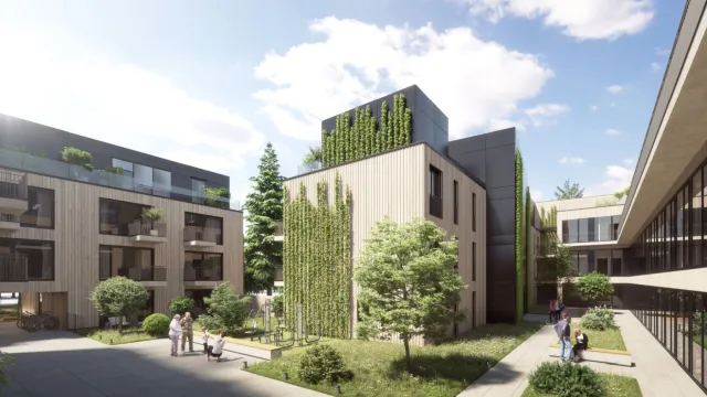 Bild: Immobilienprojekt "Haus der Zukunft" in Mistelbach mit klimaaktiv GOLD zertifiziert