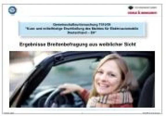 Bild: Studie zeigt: Industrie übersieht Frauen als Kunden für E-Autos