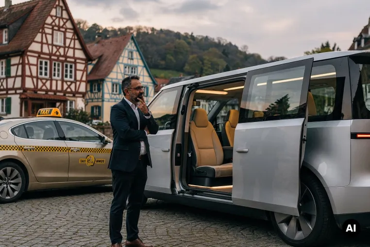 Taxi Akbulut prüft Einsatz des Tesla Cybercab Bild: Taxi Akbulut prüft Einsatz des Tesla Cybercab