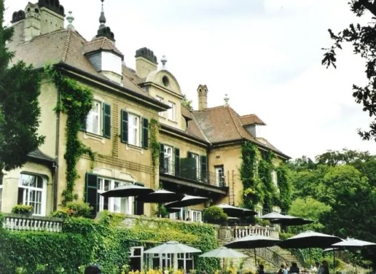 Bild: Das TrainerPaar: Führungsseminare zum Genießen im Schlosshotel Lerbach im Herbst 2007