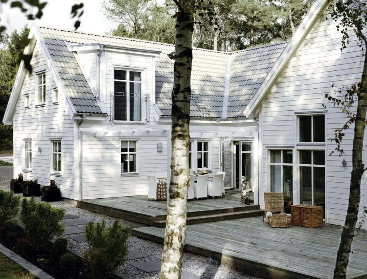 Trivselhus AB - Villa im New England Style - www.trivselhus.de - Foto: Patrik Svedberg