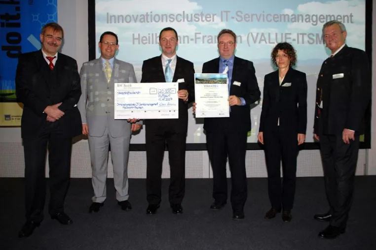 Neugegründetes Institut für Electronic Business an der Hochschule Heilbronn gewinnt KREATEK-Ideenwettbewerb Bild: Neugegründetes Institut für Electronic Business an der Hochschule Heilbronn gewinnt KREATEK-Ideenwettbewerb