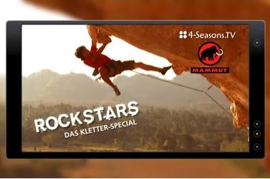 Ab 1. Mai 2008 - ROCKSTARS – das Kletter-Special auf 4-Seasons.TV Bild: Ab 1. Mai 2008 - ROCKSTARS – das Kletter-Special auf 4-Seasons.TV