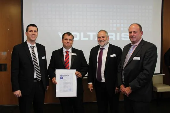 VOLTARIS erhält neue TÜV-Zertifizierung: EDM-Prozess zur Erdgasbilanzierung erfüllt hohen Qualitätsanspruch Bild: VOLTARIS erhält neue TÜV-Zertifizierung: EDM-Prozess zur Erdgasbilanzierung erfüllt hohen Qualitätsanspruch