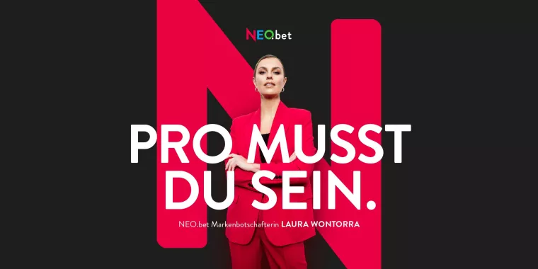 NEO.bet launcht TV-Spot mit Laura Wontorra Bild: NEO.bet launcht TV-Spot mit Laura Wontorra