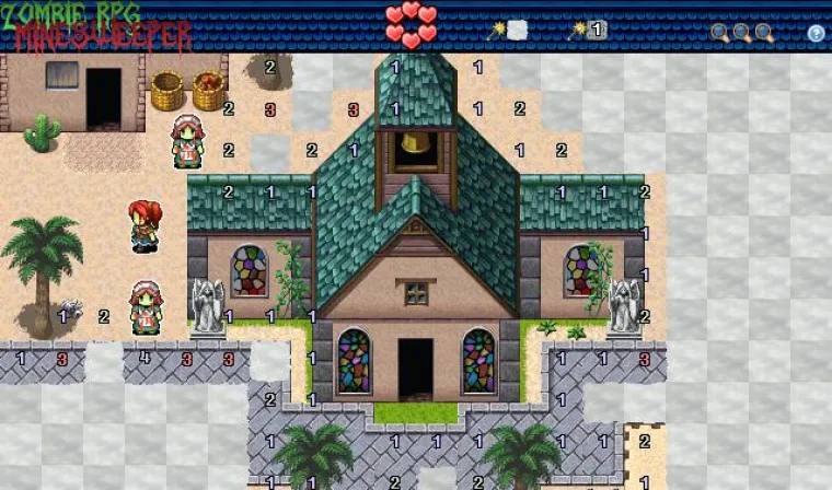 Bild: ZOMBIE RPG MINESWEEPER: EIN KLASSISCHES SPIEL JETZT AUF ANDROID MIT GRAFIK + MUSIK + STORY