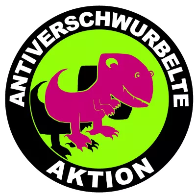 Bild: Kreativer Protest gegen das Querfront-Manifest #VoelligLosGeloest
