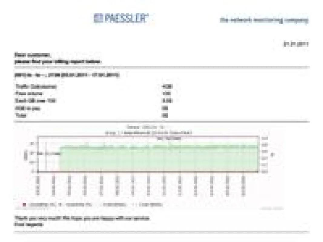 Abrechnungen direkt aus PRTG Network Monitor generieren