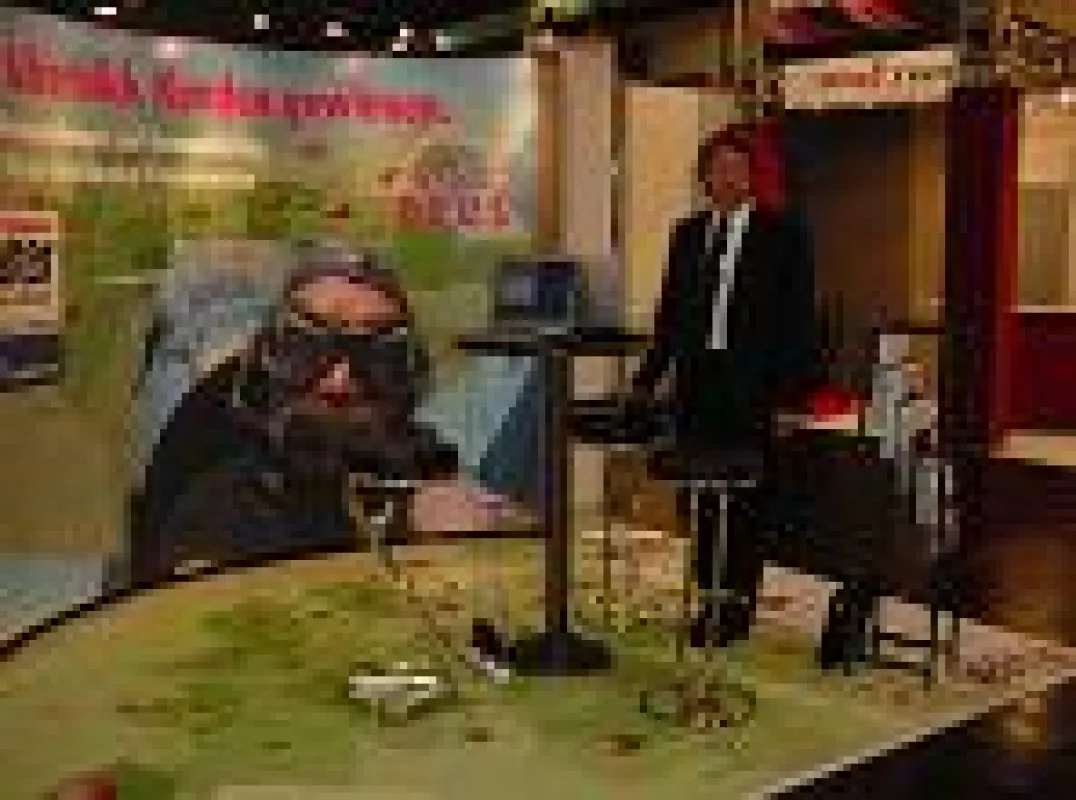 Messestand der Haushaltwerbung Walter