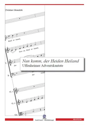 Neuerscheinung: "Uffenheimer Adventskantate" Bild: Neuerscheinung: "Uffenheimer Adventskantate"