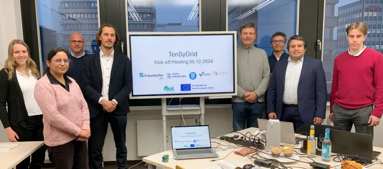 Bild: Stabilität von Versorgungsnetzen mit viel erneuerbarer Energie bewertbar machen: Projektstart TenSyGrid