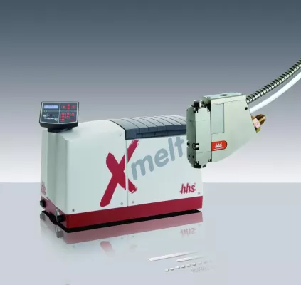 Bild: Heißleim sparen mit Punktauftrag - Neues Angebot bei Baumer hhs im Internet