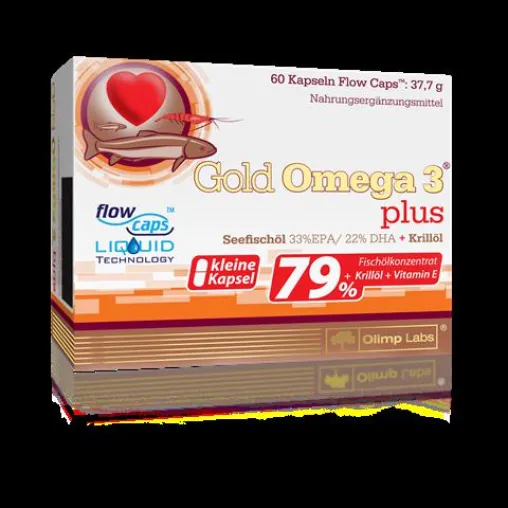 Bild: Gold Omega 3® plus – mit reinem Krill-Öl für ein gesundes Herz