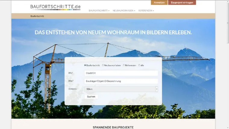 Bild: Neue Immobilien-Portal hilft Bauträgern, Kaufinteressenten und Käufern