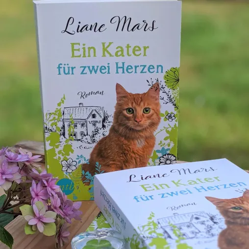 Liebesroman "Ein Kater für zwei Herzen" ist erschienen Bild: Liebesroman "Ein Kater für zwei Herzen" ist erschienen